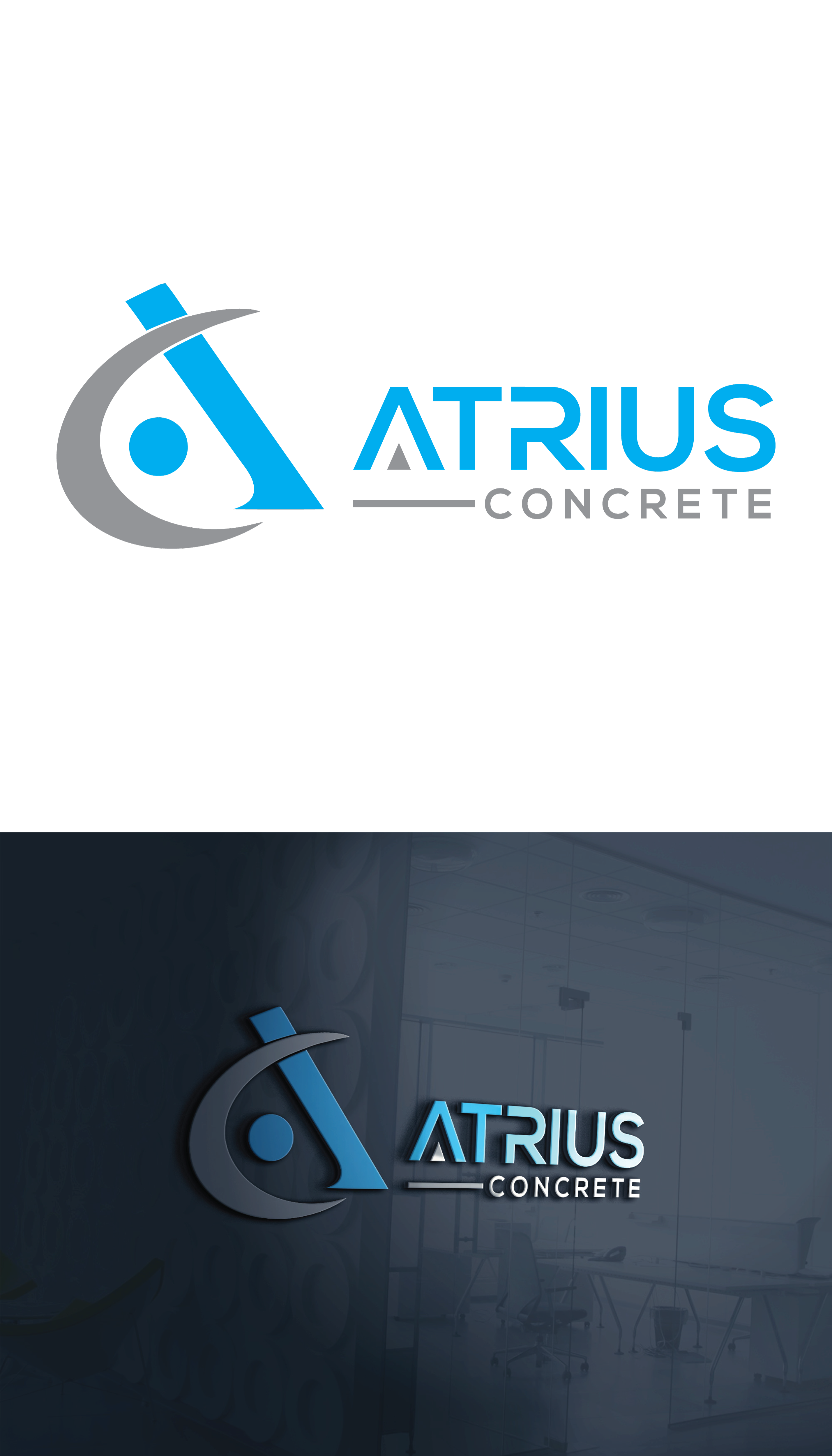 Logo Design by DJ 1 for Atrius Concrete | Design #29485688