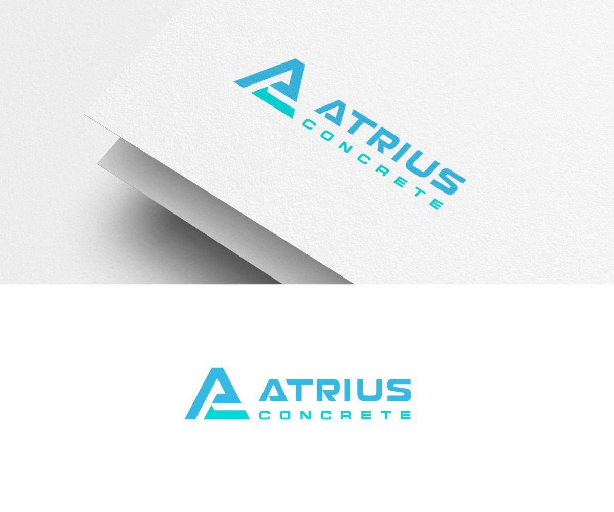Logo Design by ProGraphict for Atrius Concrete | Design #29490980