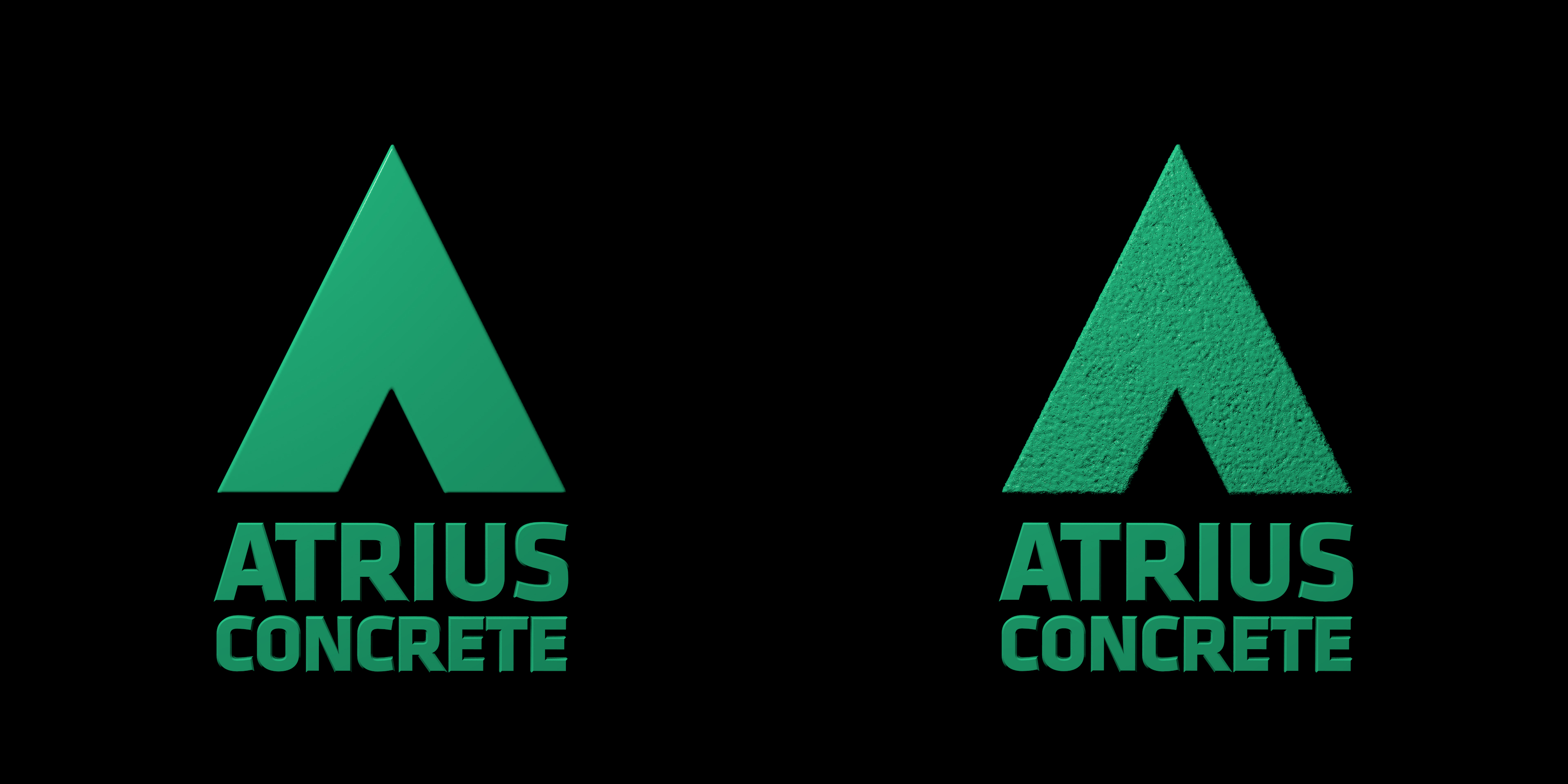 Logo Design by Digital Donut for Atrius Concrete | Design #29489988