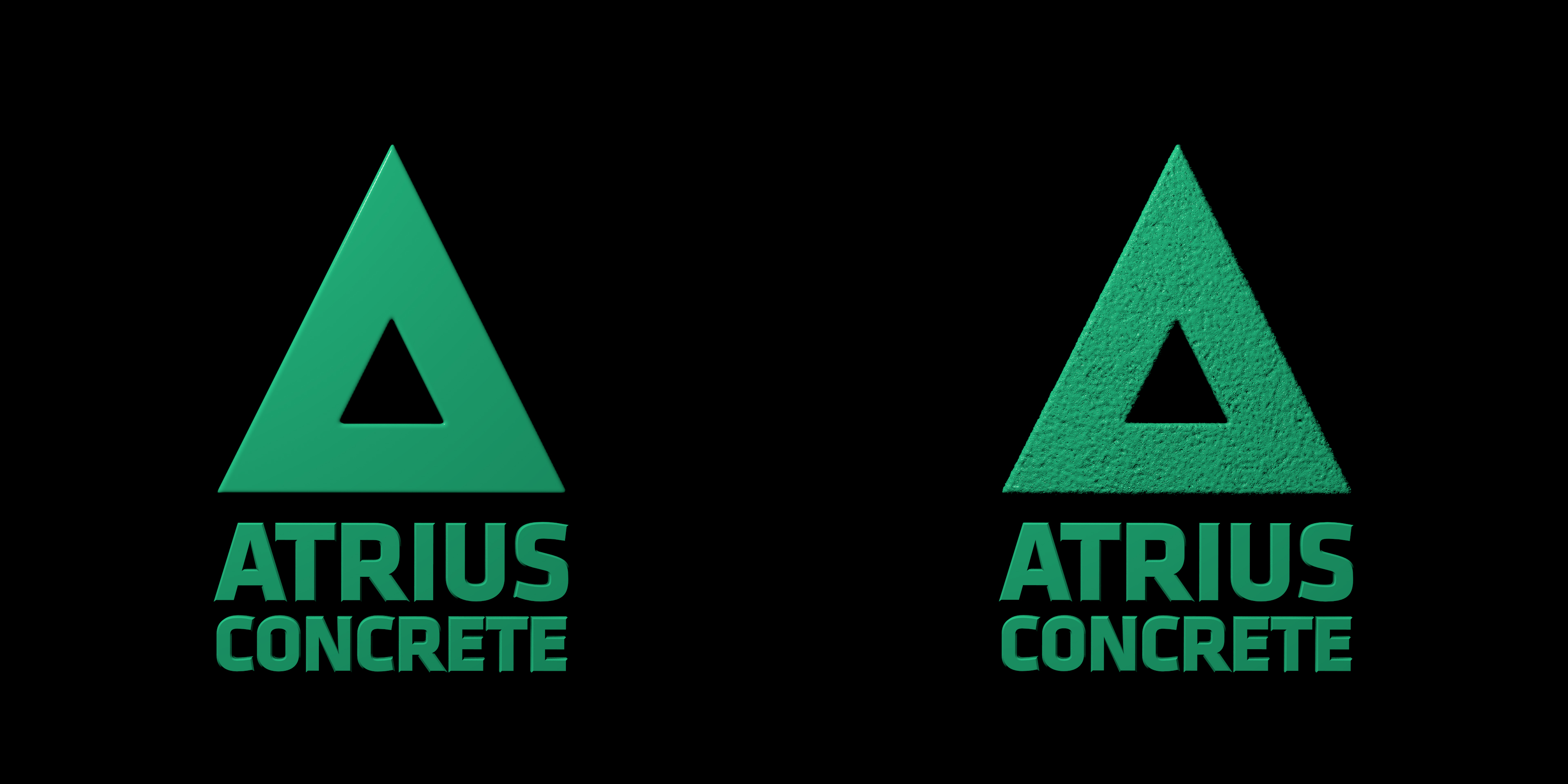 Logo Design by Digital Donut for Atrius Concrete | Design #29489991
