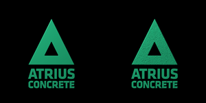 Logo Design by Digital Donut for Atrius Concrete | Design: #29489991