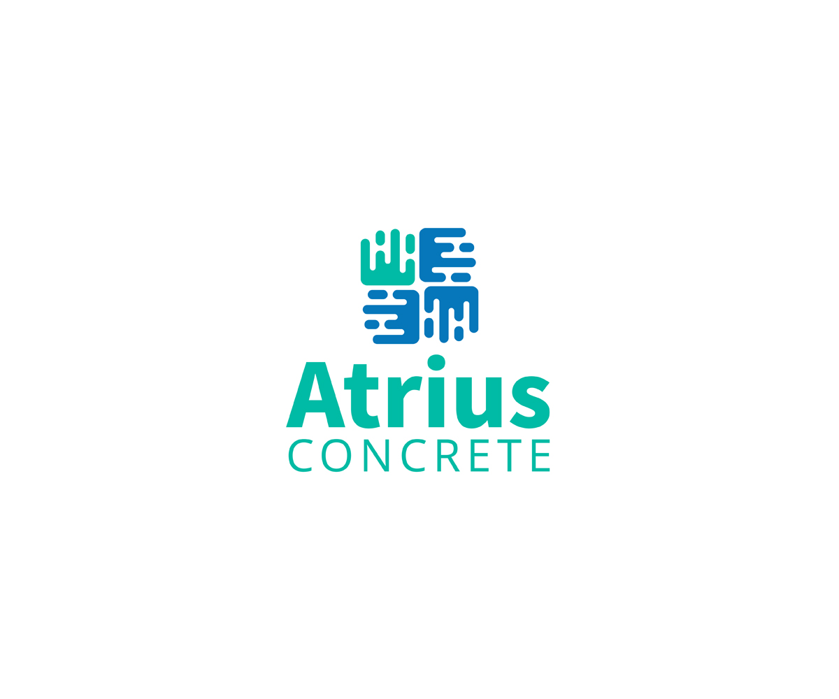 Logo Design by Nusrat J for Atrius Concrete | Design #29519464
