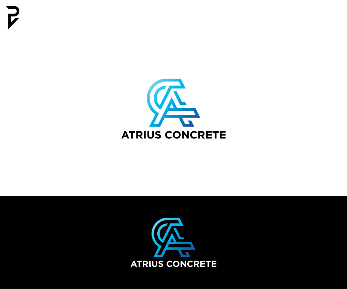 Logo Design by poisonvectors for Atrius Concrete | Design #29485645