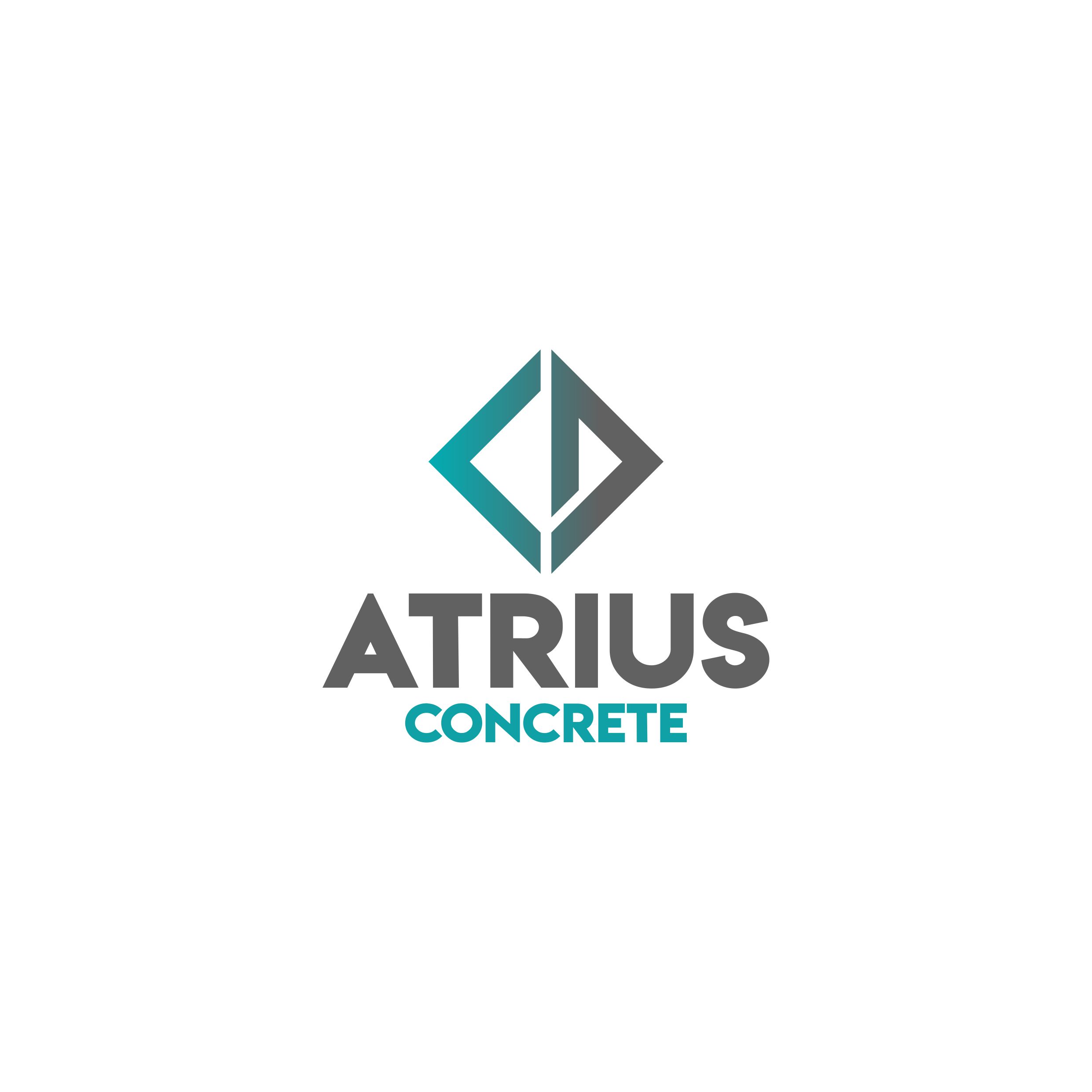 Logo-Design von Jeferson HP für Atrius Concrete | Design #29486028