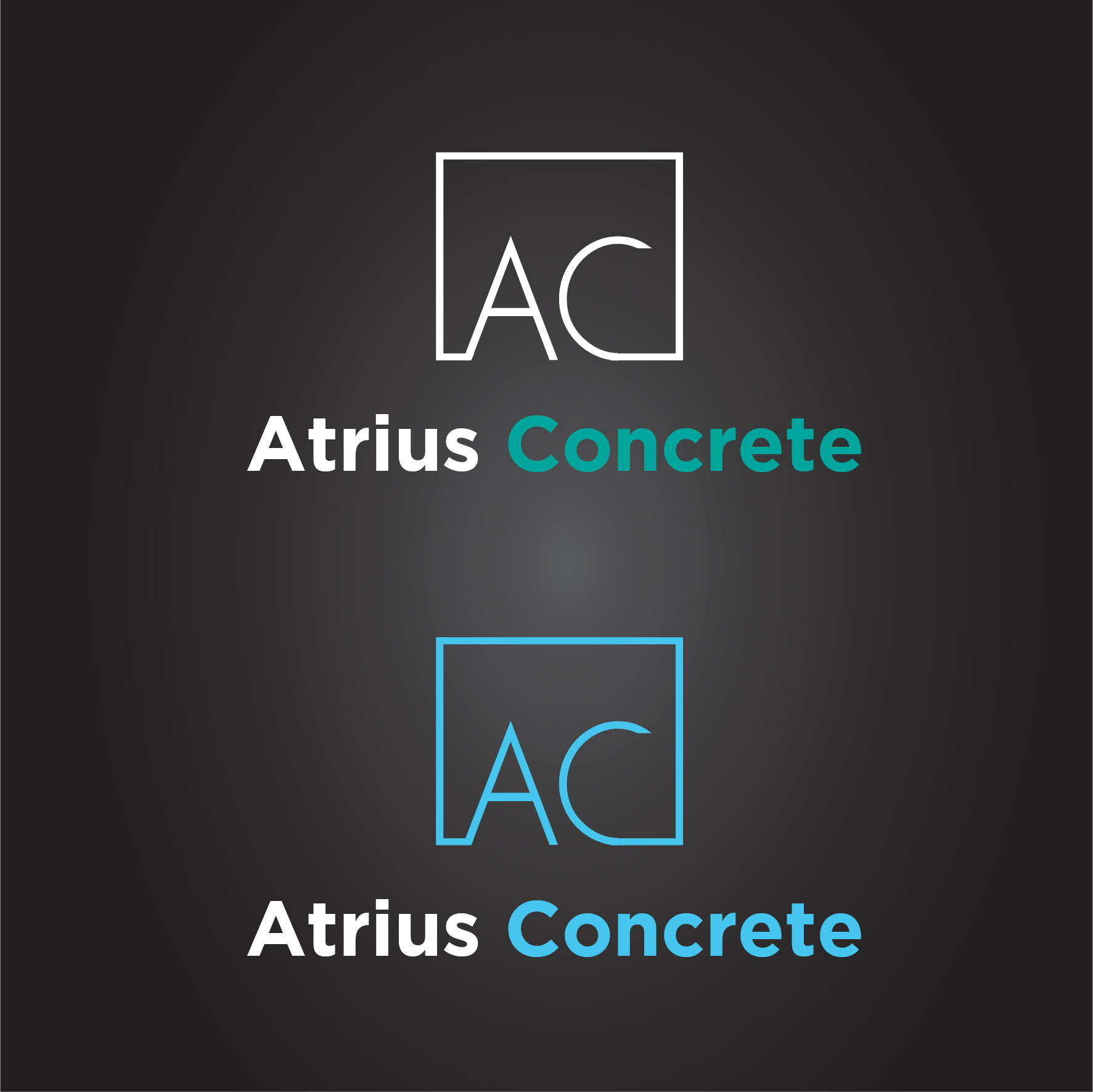 Logo Design by dan86 for Atrius Concrete | Design #29487196