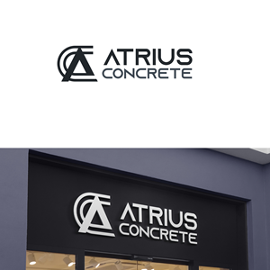 Logo Design by MHF for Atrius Concrete | Design: #29487047