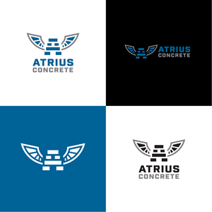 Logo Design by anonrotide for Atrius Concrete | Design #29520953