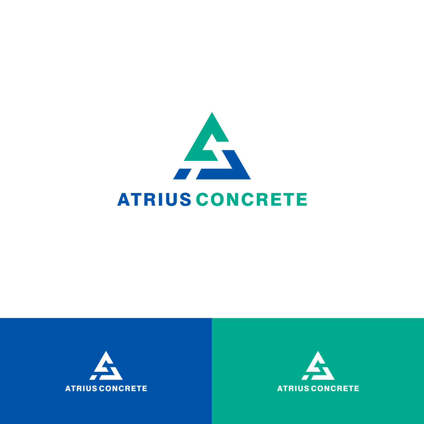Logo Design by alitjuara for Atrius Concrete | Design #29503277