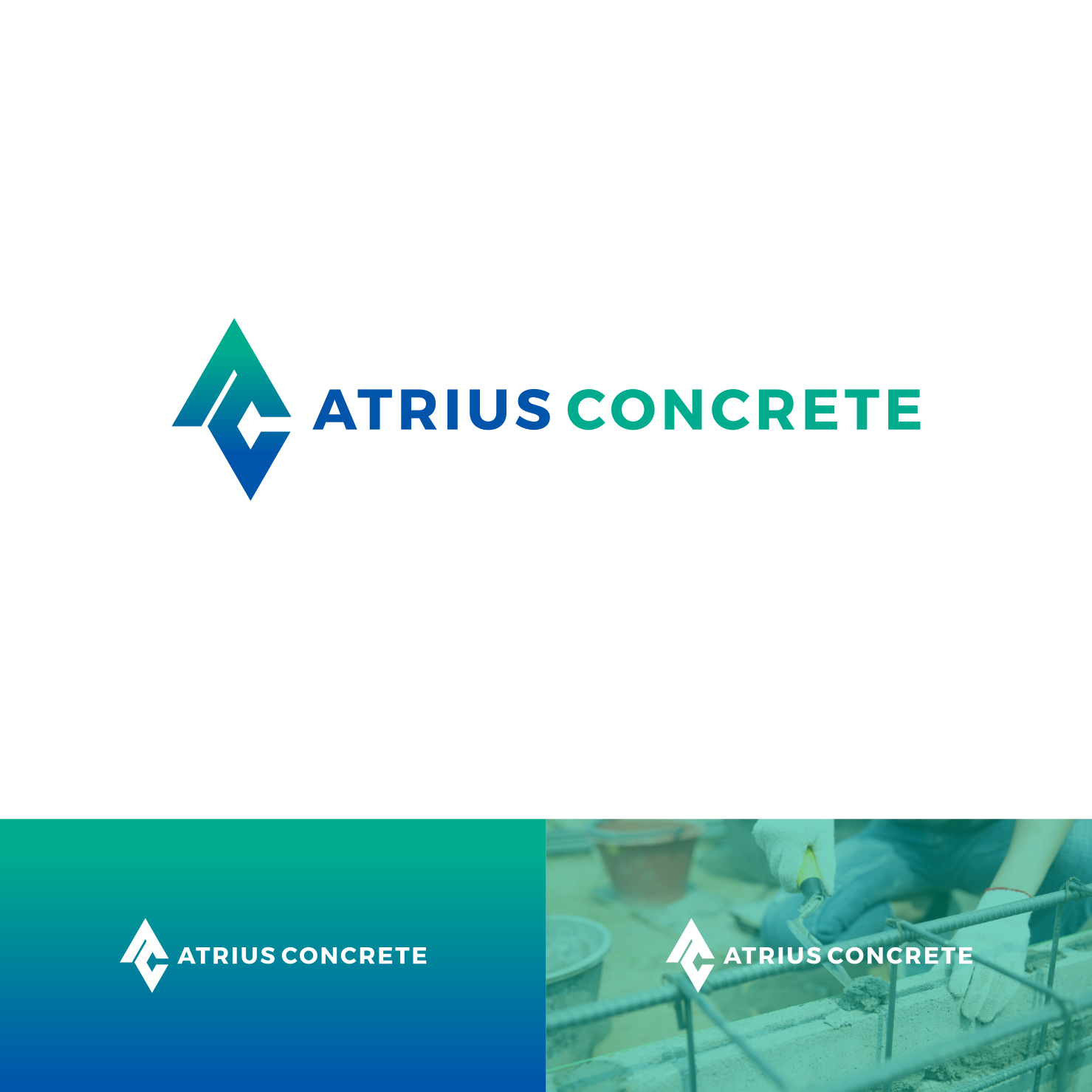 Logo Design by alitjuara for Atrius Concrete | Design #29503278