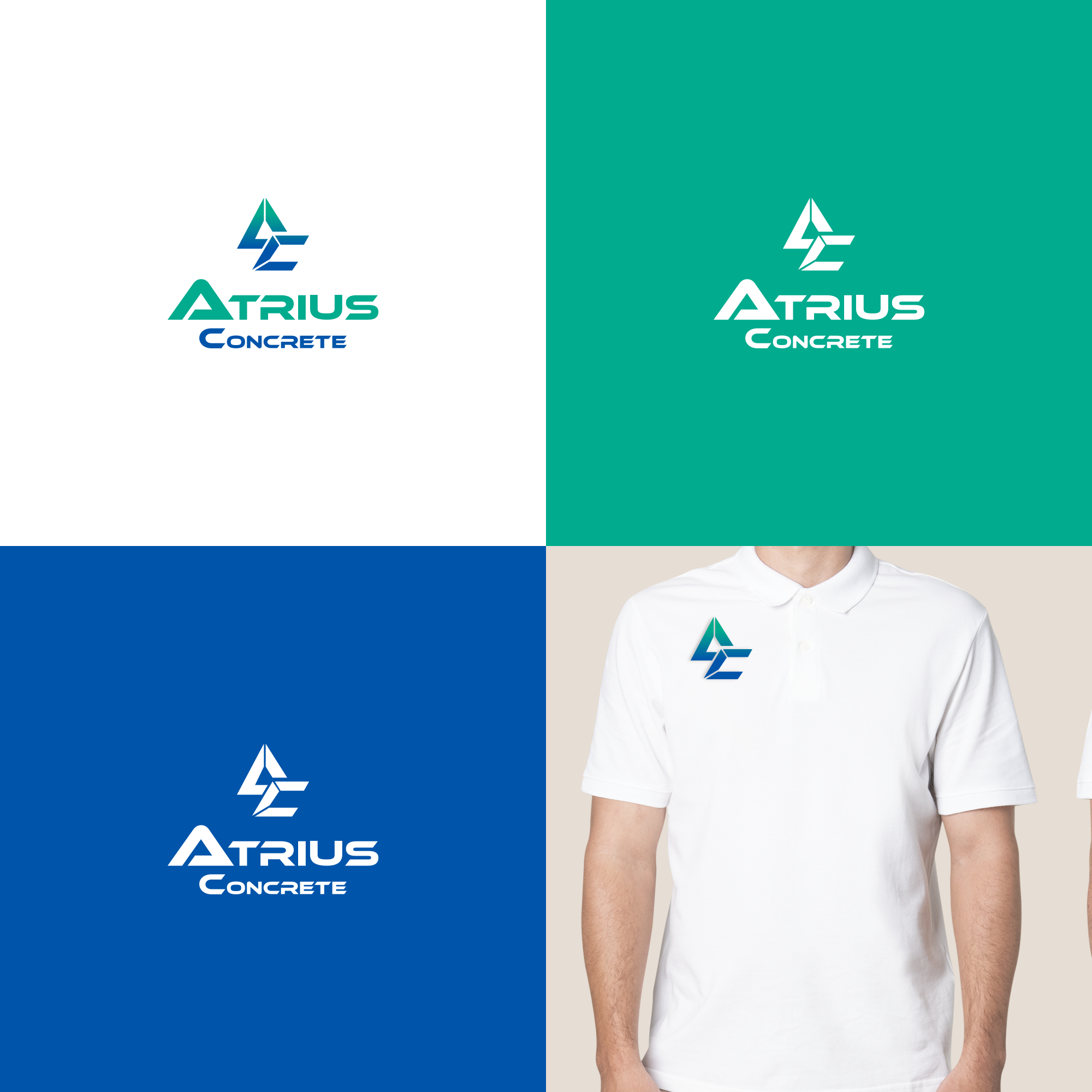 Logo Design by alitjuara for Atrius Concrete | Design #29503280
