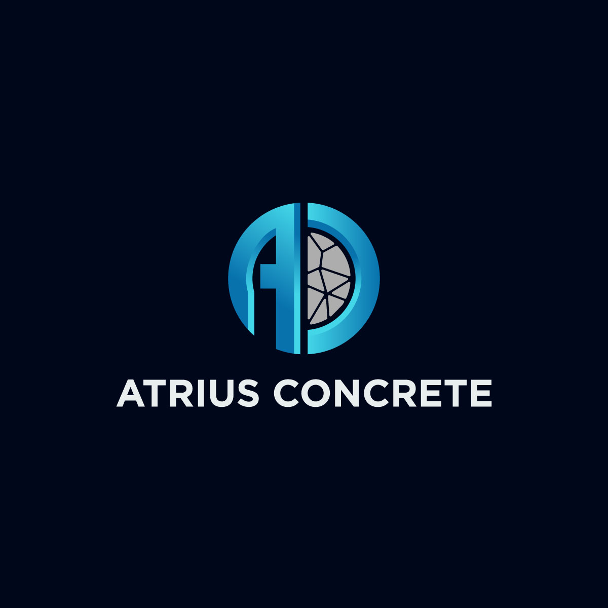 Logo Design by LAXMI DESIGNHUB for Atrius Concrete | Design #29485600