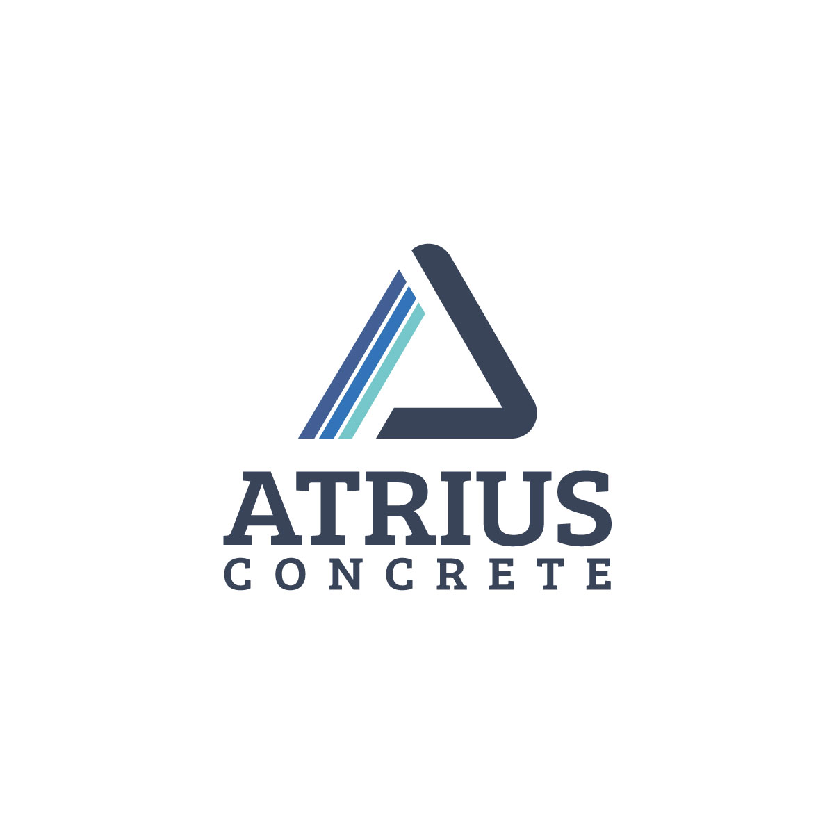 Logo Design by LAXMI DESIGNHUB for Atrius Concrete | Design #29485601