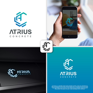 Logo Design by artdot for Atrius Concrete | Design: #29506659