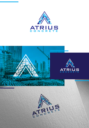 Logo Design by creativepix for Atrius Concrete | Design #29483430