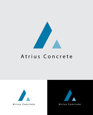 Logo Design by MBM Design for Atrius Concrete | Design: #29520845