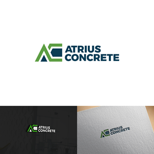 Logo Design by Reza Maulana_23 for Atrius Concrete | Design: #29493894