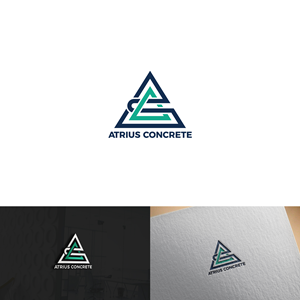 Logo Design by Reza Maulana_23 for Atrius Concrete | Design: #29499952