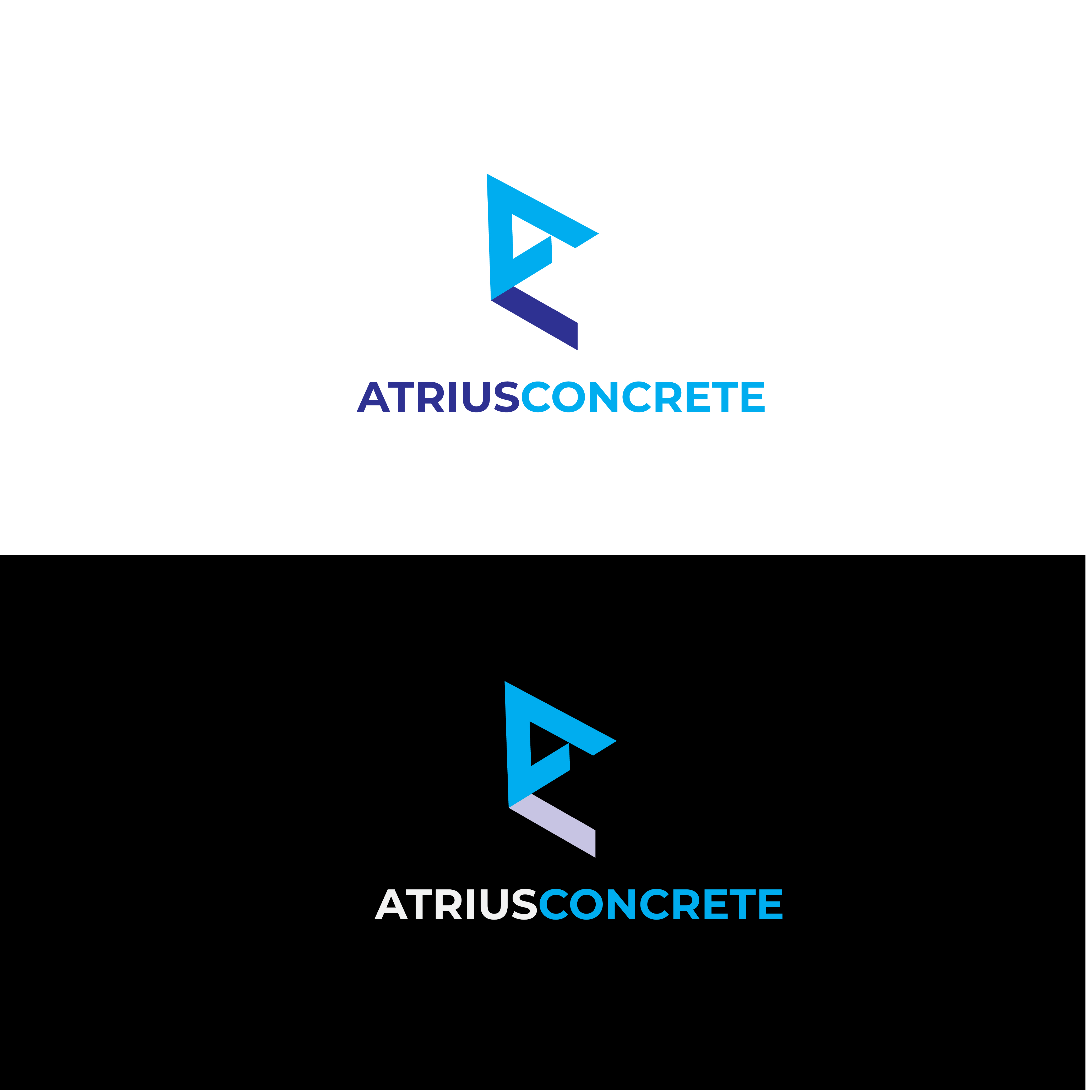 Logo Design by art  X for Atrius Concrete | Design #29487282