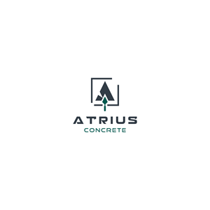 Atrius Concrete | Logo Design by GVisions
