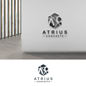 Logo Design by kaushal 05 for Atrius Concrete | Design #29483616
