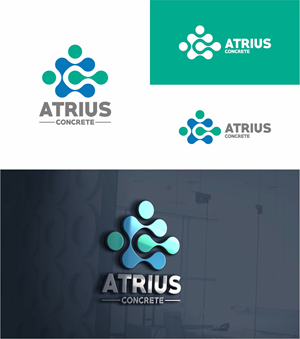 Logo Design by creativechauhan1989 for Atrius Concrete | Design: #29483715