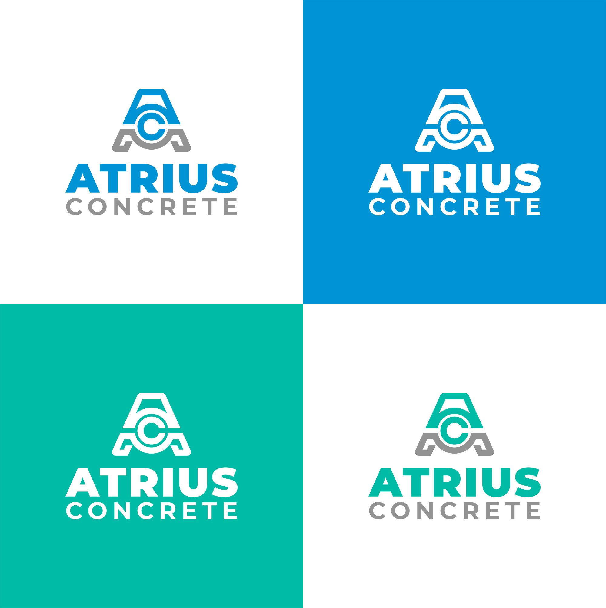 Logo-Design von dk_Grafika für Atrius Concrete | Design #29483134