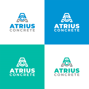 Logo Design by dk_Grafika for Atrius Concrete | Design: #29483134