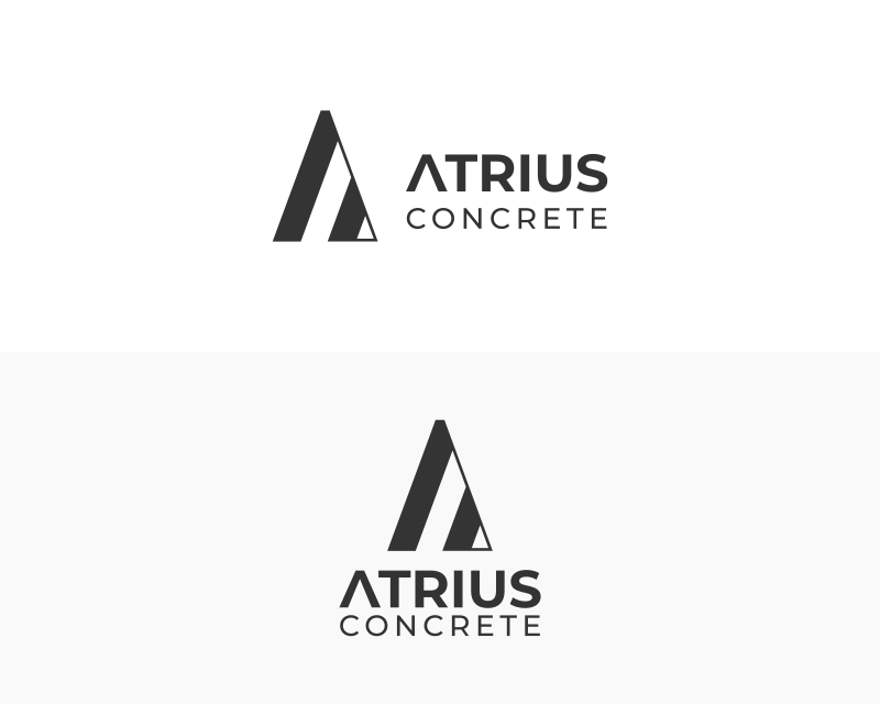 Logo Design by HUSNUL 2 for Atrius Concrete | Design #29518747