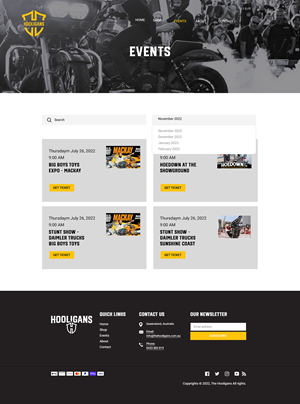 Web Design by DeriMH for farrows Customs | Design: #29486939
