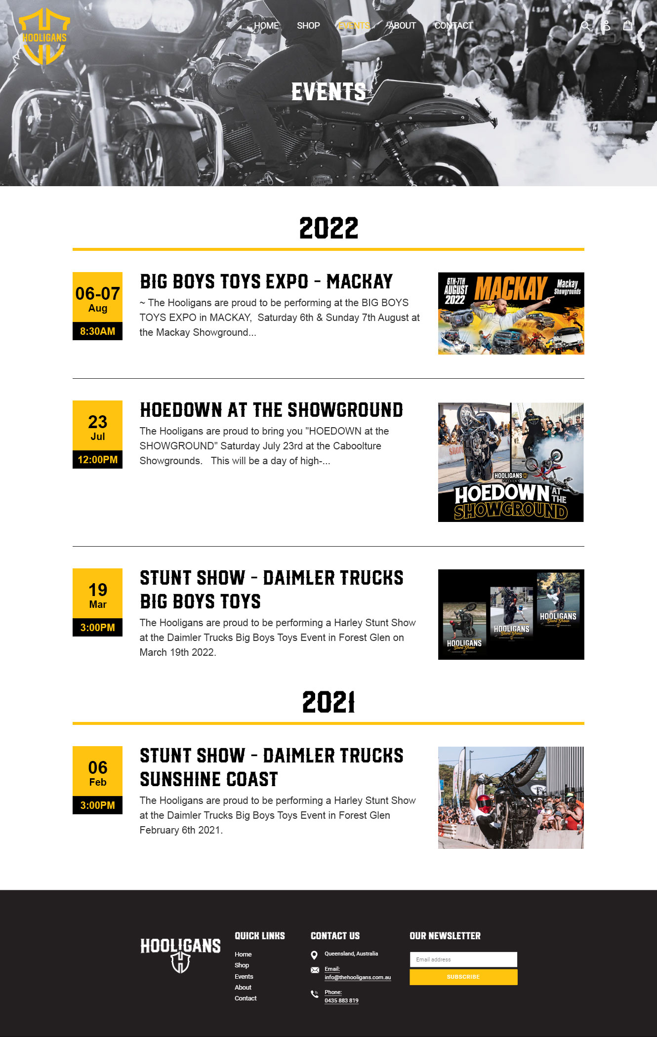 Web Design by elenaivanova for farrows Customs | Design: #29485171