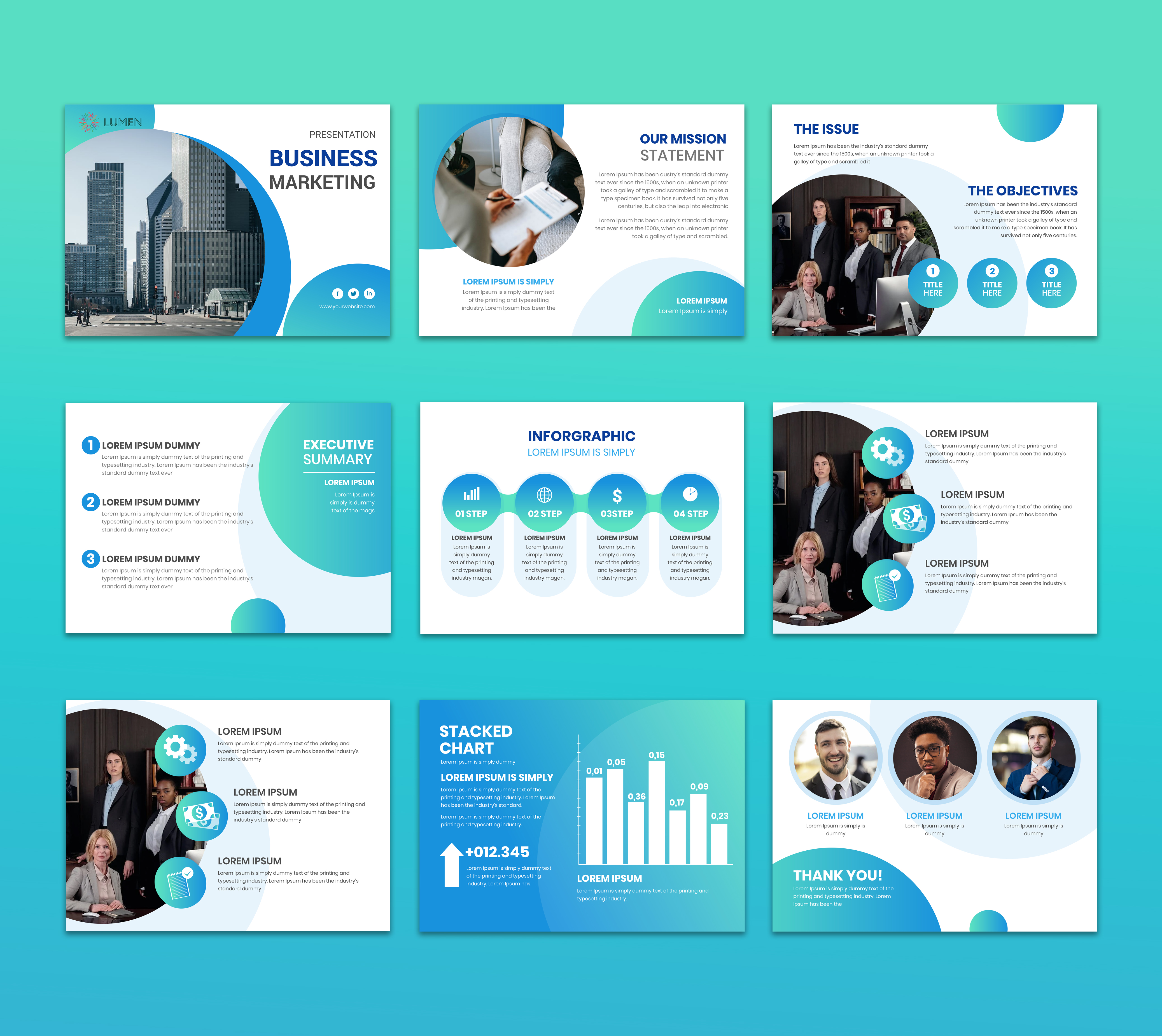 Stationery Design by salman2540 for We Are Lumen | Design #29520774