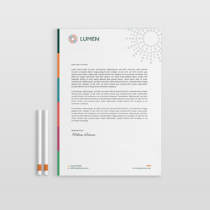 Schreibwaren-Design von OxonoArt für We Are Lumen | Design: #29532151