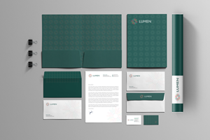 Schreibwaren-Design von R.design für We Are Lumen | Design: #29502013