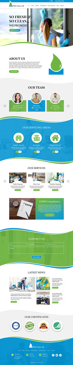 Web Design by MAHABA for Wollin & Partners AB | Design: #29507268