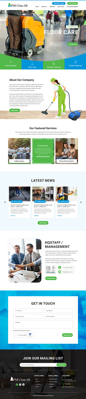 Web Design by Rising Stars for Wollin & Partners AB | Design #29503801