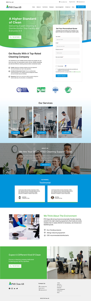 Web Design by DeriMH for Wollin & Partners AB | Design: #29514007