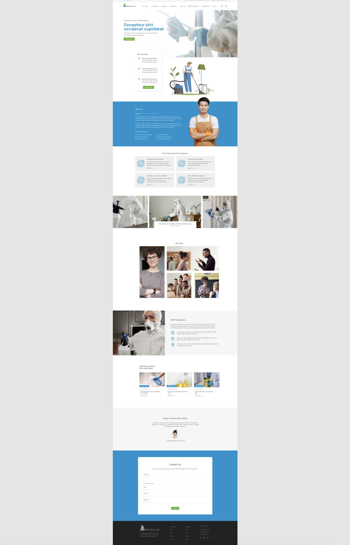 Web Design by Lauren for Wollin & Partners AB | Design #29501692
