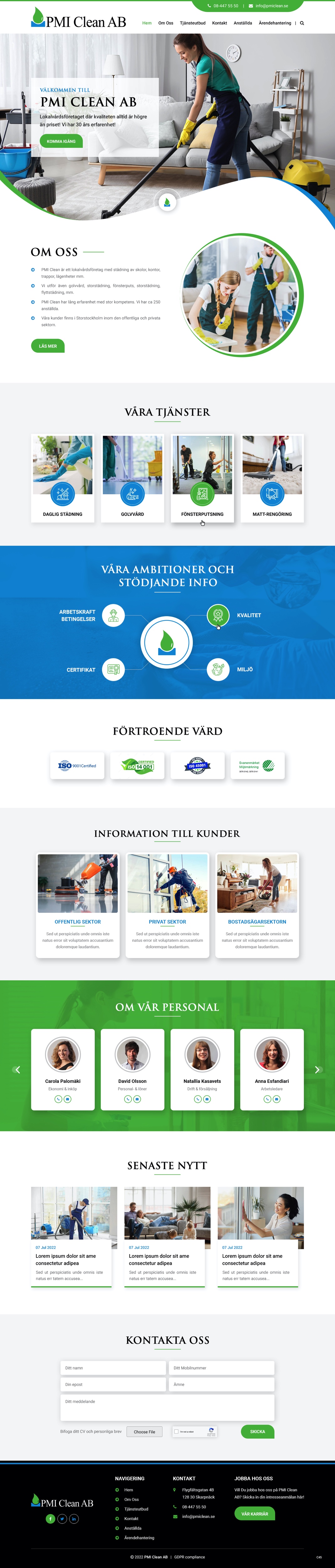 Web Design by pb for Wollin & Partners AB | Design #29493872