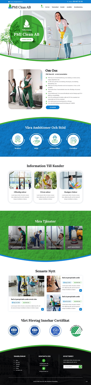 Web Design by pb for Wollin & Partners AB | Design: #29493875