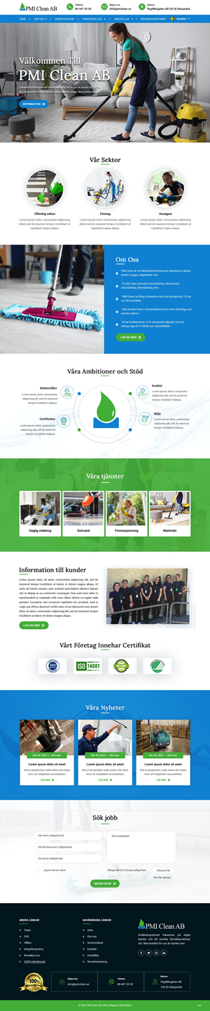 Web Design by pb for Wollin & Partners AB | Design #29493876