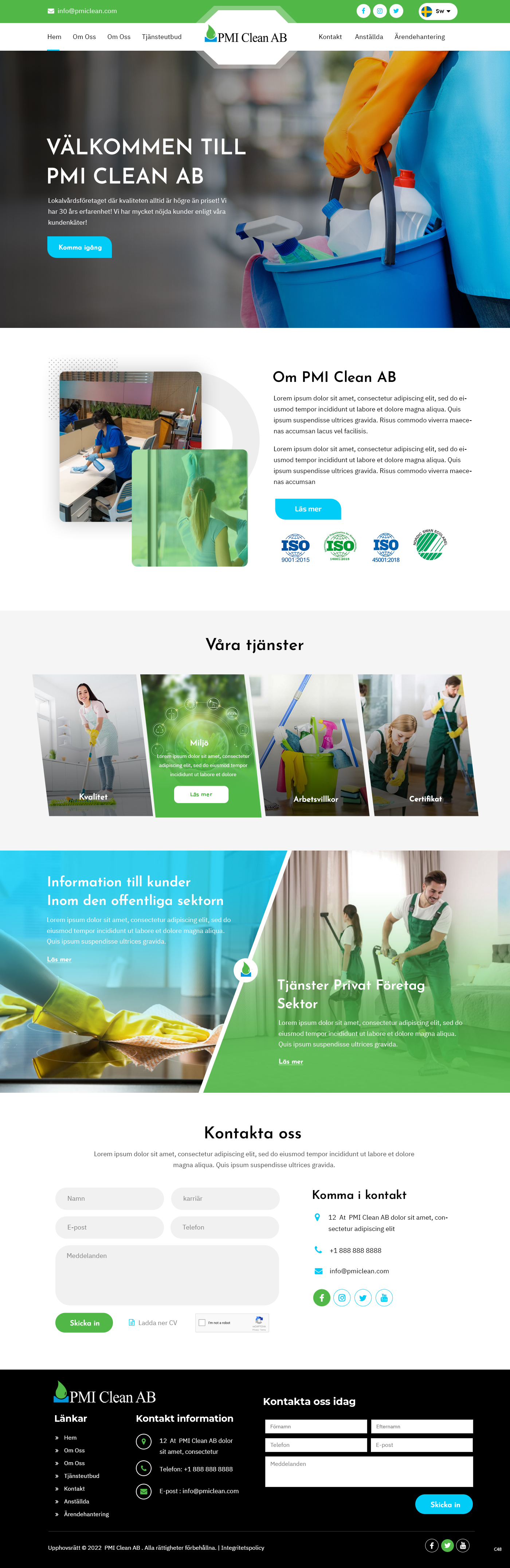 Web Design par pb pour Wollin & Partners AB | Design #29493878