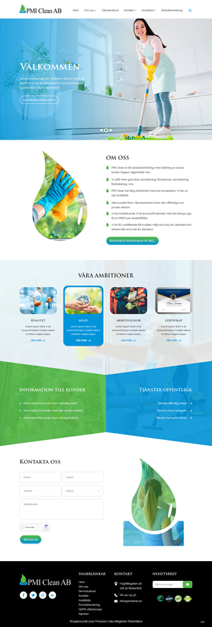 Web Design by pb for Wollin & Partners AB | Design: #29493879