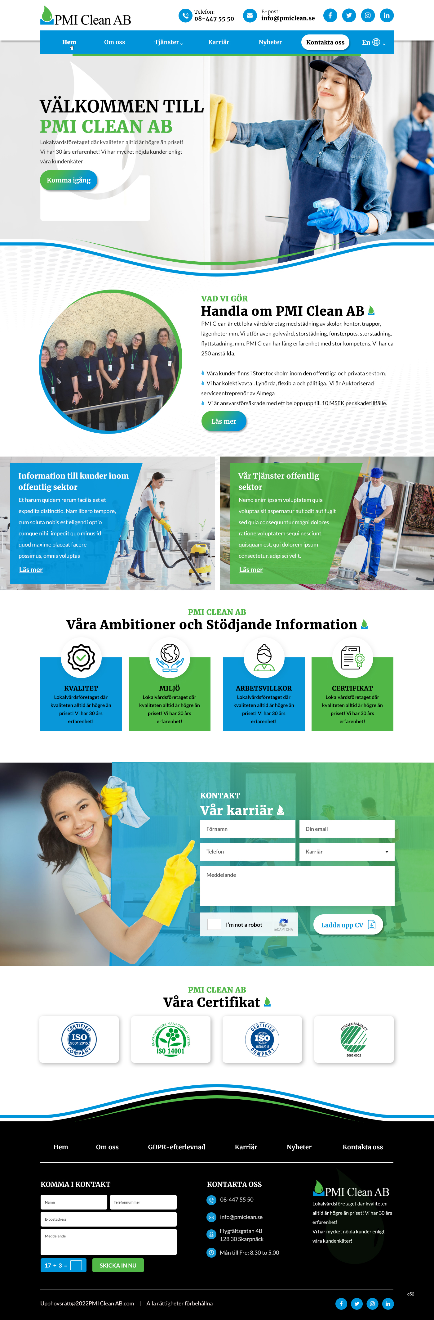 Web Design by pb for Wollin & Partners AB | Design #29493881