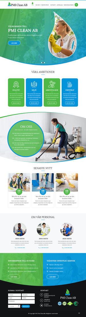 Web Design by pb for Wollin & Partners AB | Design: #29500191