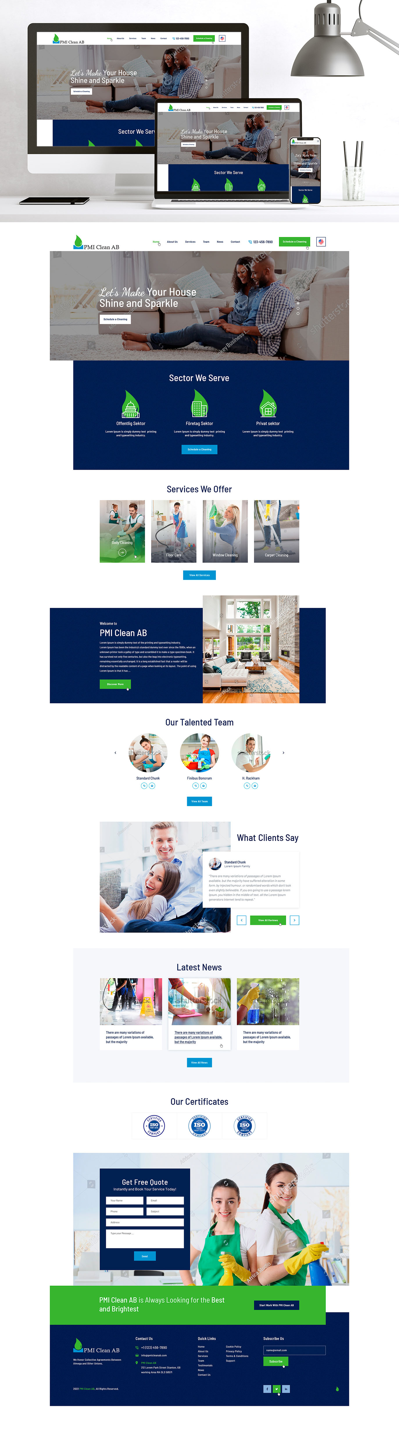 Diseño Web por Ved Web Services para Wollin & Partners AB | Diseño #29492812