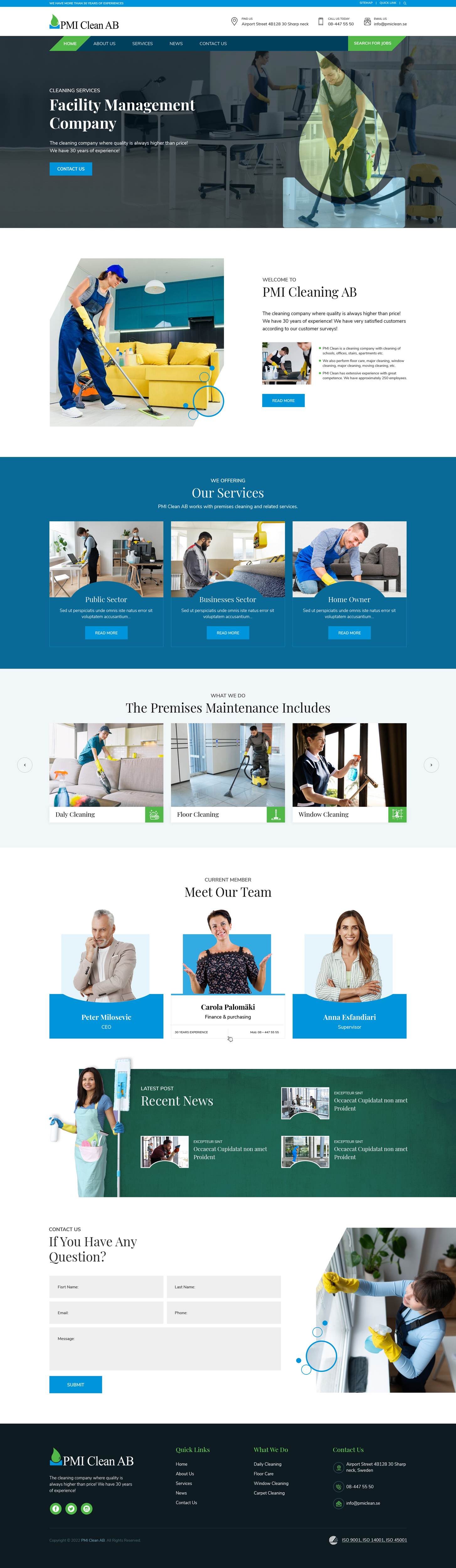 Web Design par sai.designer87 pour Wollin & Partners AB | Design #29500221