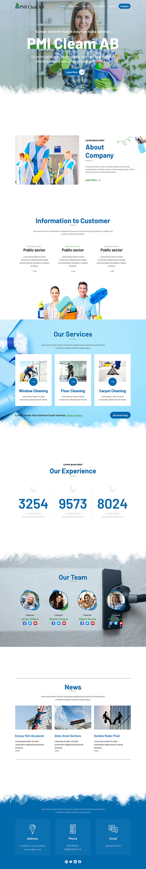 Web Design by Samahir Sharif for Wollin & Partners AB | Design: #29500045