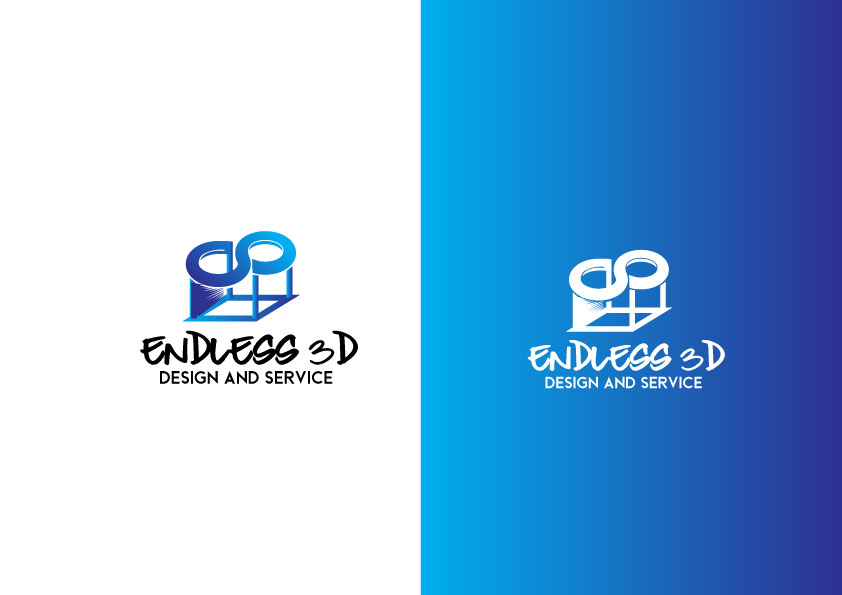 Logo Design by titanium wings for Endless 3D | Design #29498456