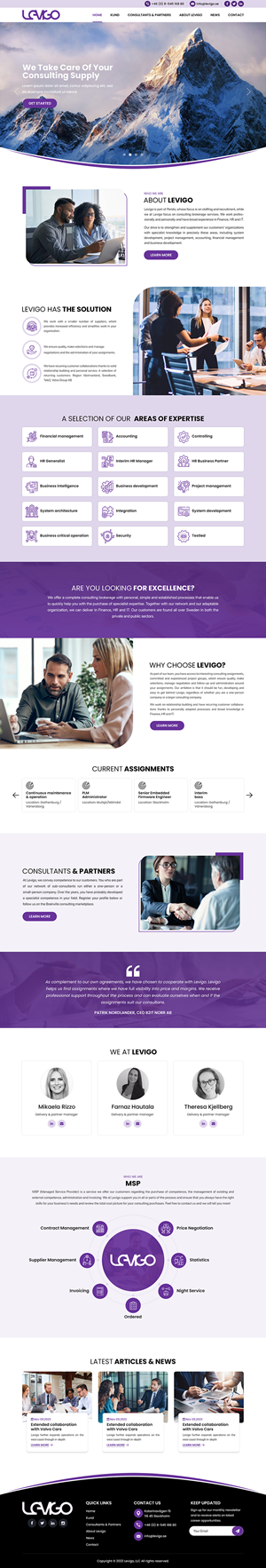 Wordpress Design by Titan Eagle for this project | Design: #29495517
