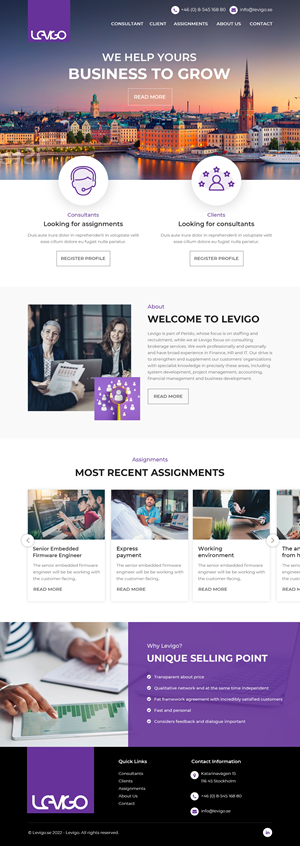 Wordpress Design by Starlyn DS for this project | Design: #29574412